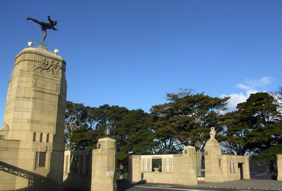 Elliot Memorial Gates, Auckland Domain