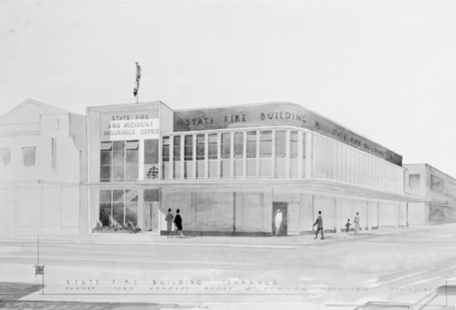 State Fire &amp; Insurance Building, Tauranga