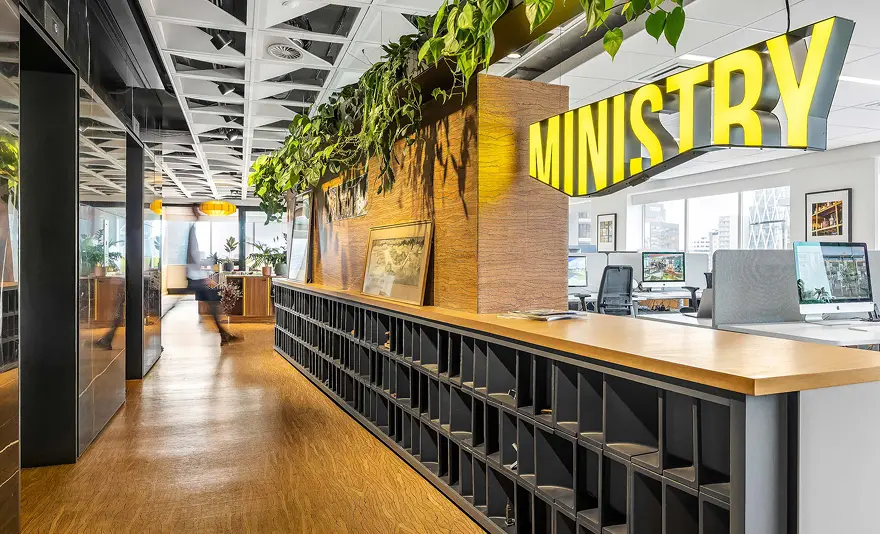 The Ministry office reception